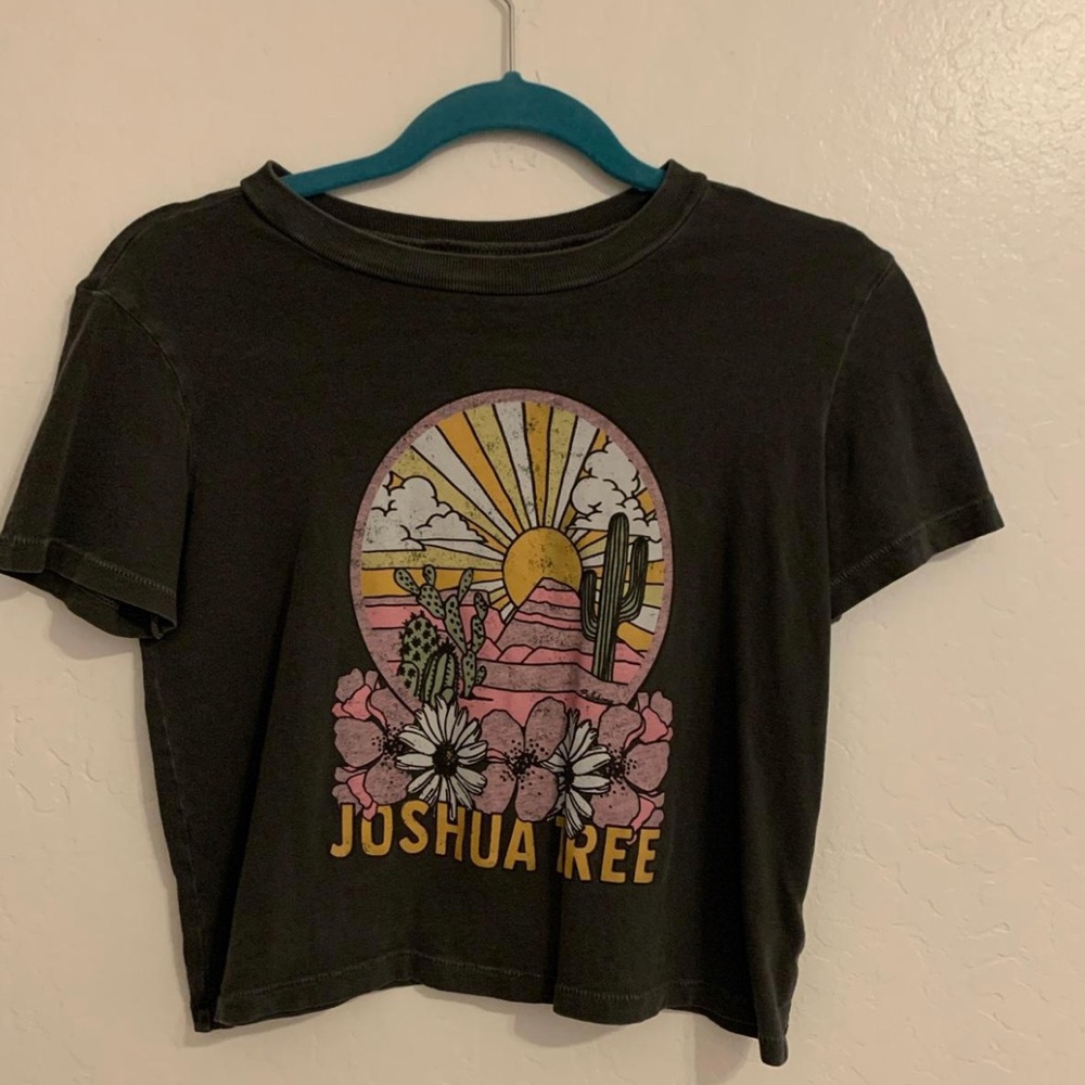 Dark grey graphic tee from Tillys by BillaBong